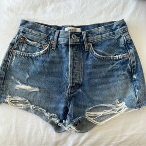 AGOLDE Parker cut off shorts
